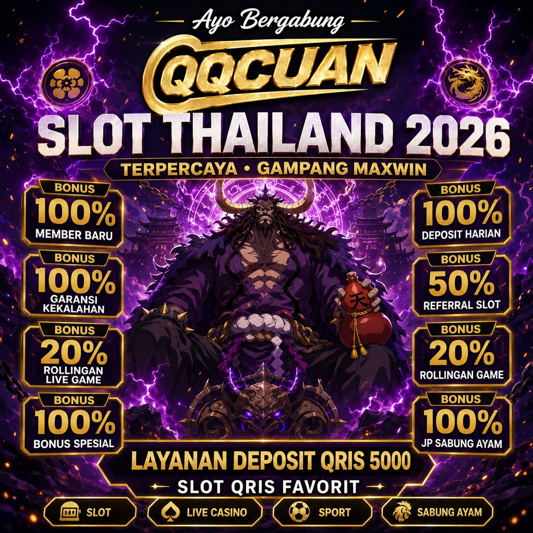QQCUAN: Link Game Situs Slot Online Gacor Terpercaya Resmi Dari Server Thailand